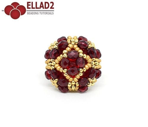 Tutorial de abalorios Anillo Mila de Ellad2