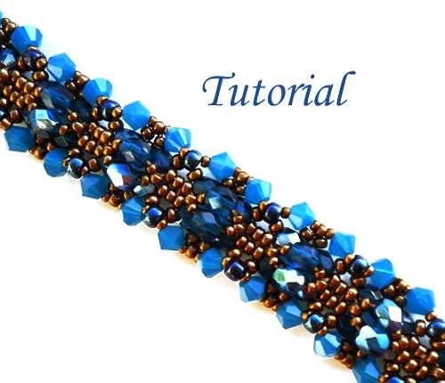 Beading Tutorial-Blue-Opal-bracelet-by-Ellad2
