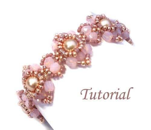 Beading Tutorial Go Blush Bracelet