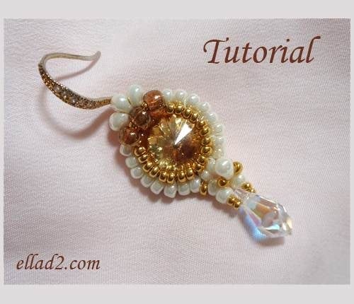 Beading Tutorial-Queeny-Mini-Earrings