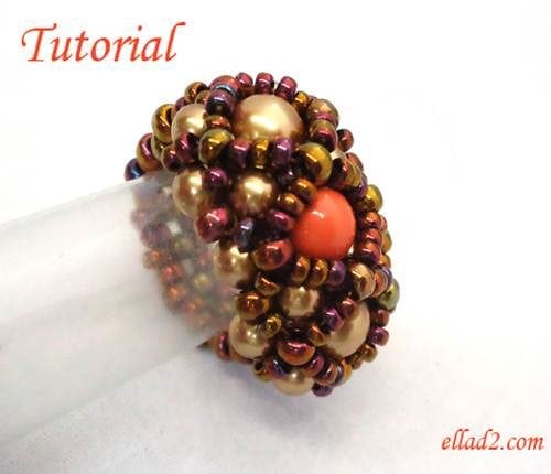 Beading Tutorial Hera RIng