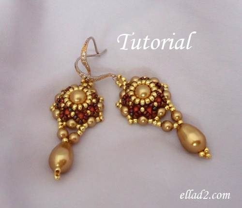 Beading Tutorial Go Girl Earrings