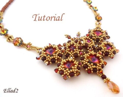 Beading Tutorial Madame Butterfly Necklace