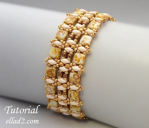 Beading-Tutorial-Champagne-bracelet-by-Ellad2