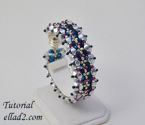 Beading Tutorial Caterpillar Bracelet
